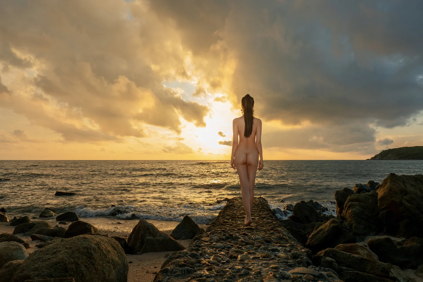 年年 - 海边维纳斯 [80P-549MB] tg@simisebaisi 【丝足阁】029.webp